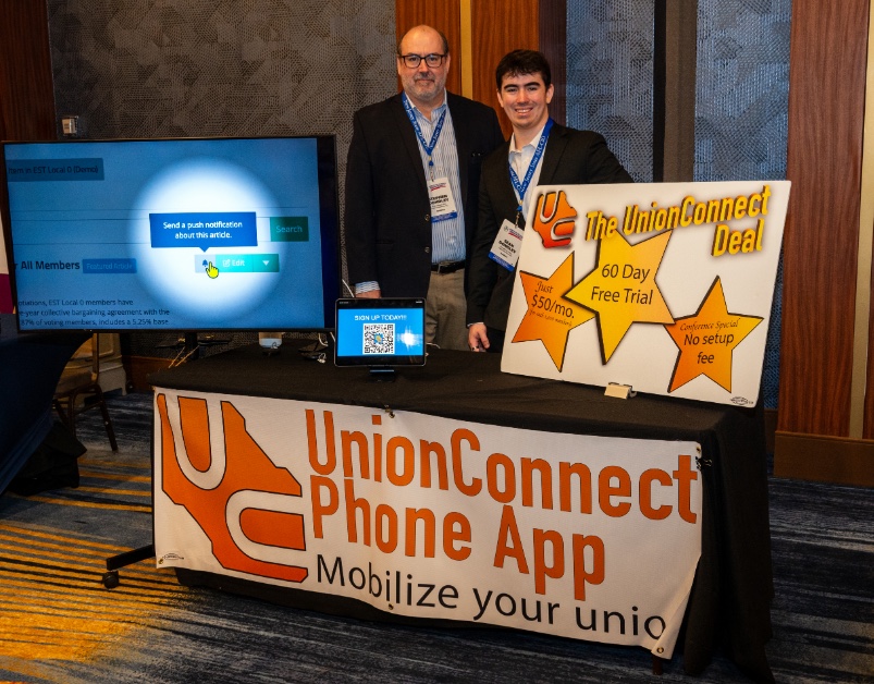 UnionConnect Exhibits at the New Jersey State AFL-CIO Legislative Conference in Atlantic City